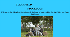Desktop Screenshot of clearfieldstockdogs.com